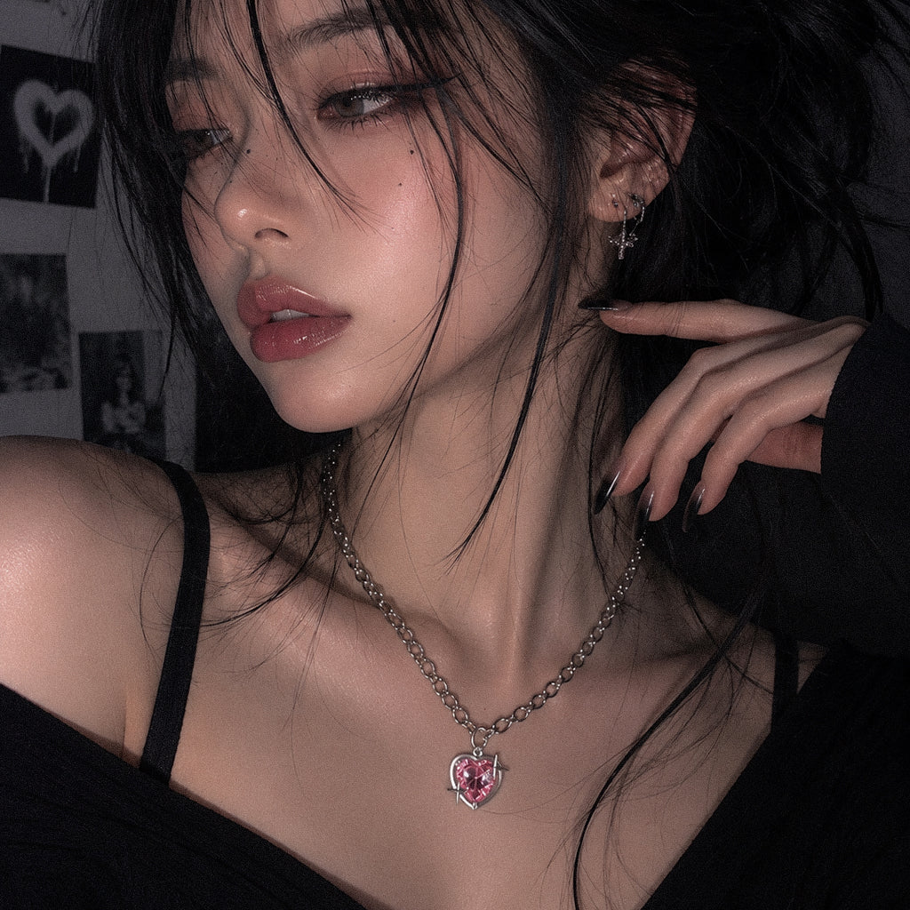 Celeste Heart Necklace