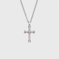 Love Heart Cross Necklace