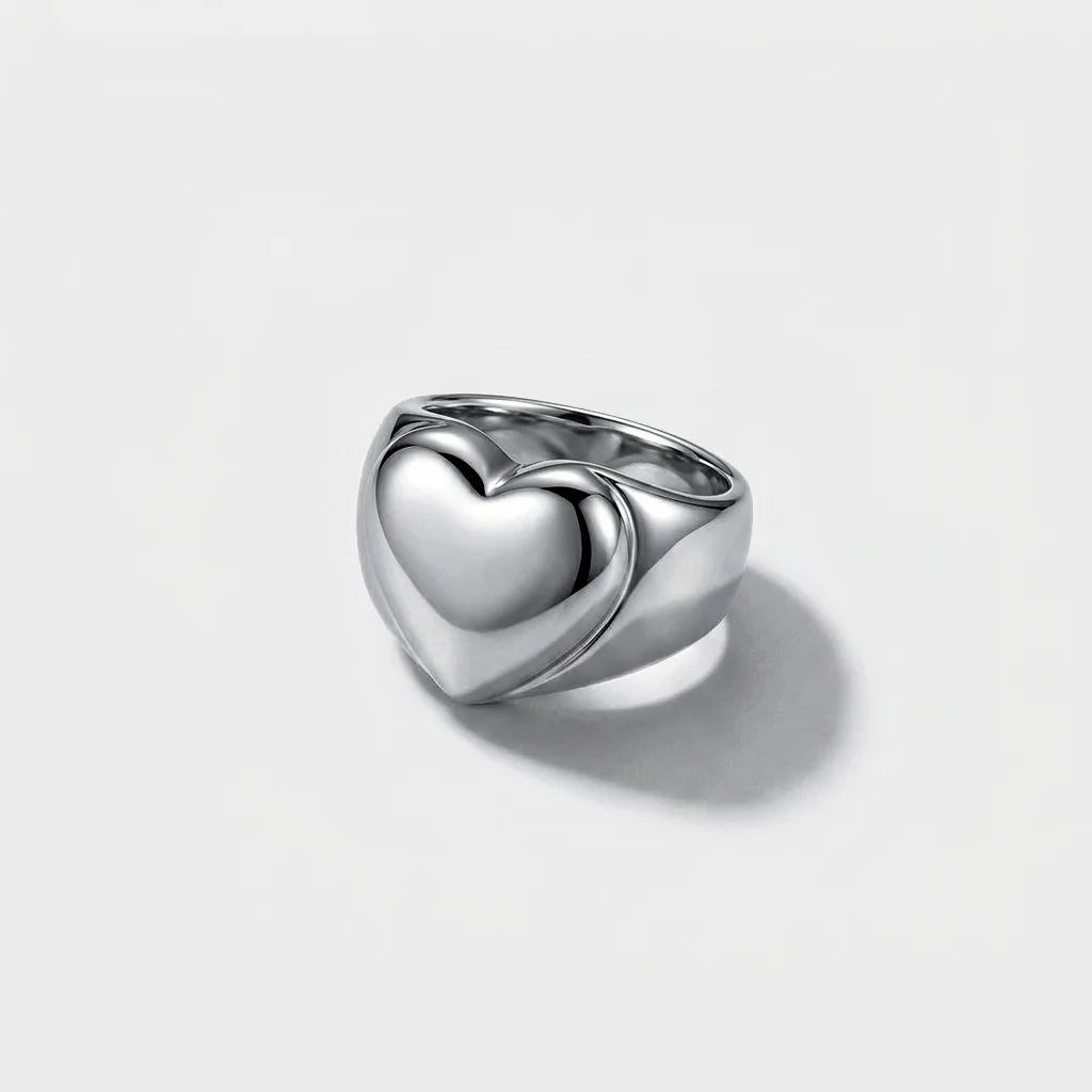 Lune Heart Ring