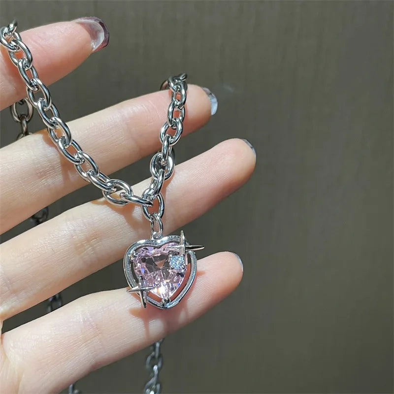 Celeste Heart Necklace