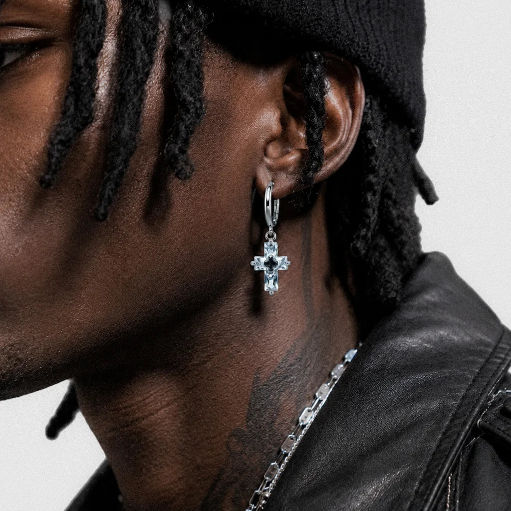 Shadow Cross Earrings
