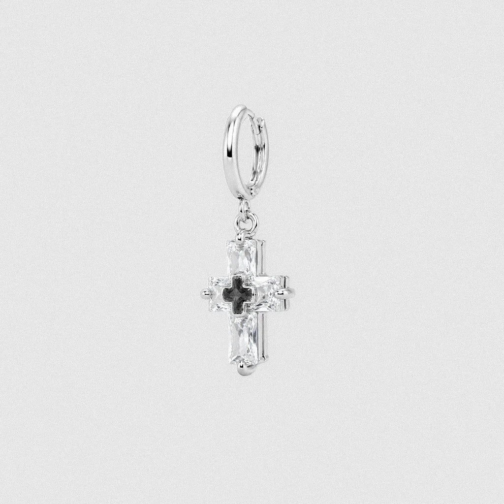 Shadow Cross Earrings