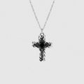 Umbra Heart Cross Necklace