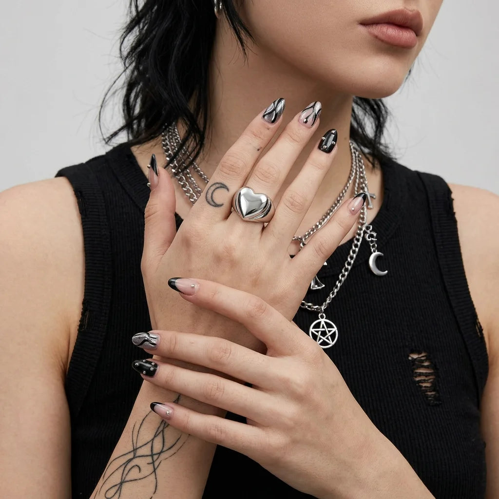 Lune Heart Ring